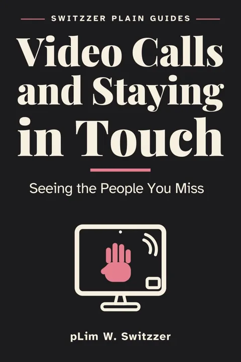 Video Calls and Staying in Touch — Seeing the People You Miss: A Large-Print Guide to Calls, Photos and Messages That Actually Work — cover