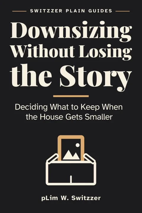 Downsizing Without Losing the Story — Deciding What to Keep When the House Gets Smaller: A Large-Print Guide to Objects, Memory and Letting Go — cover