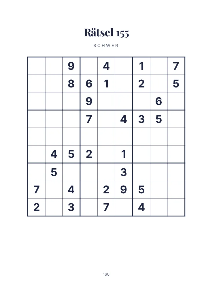Sudoku Großdruck · 200 Rätsel — 3