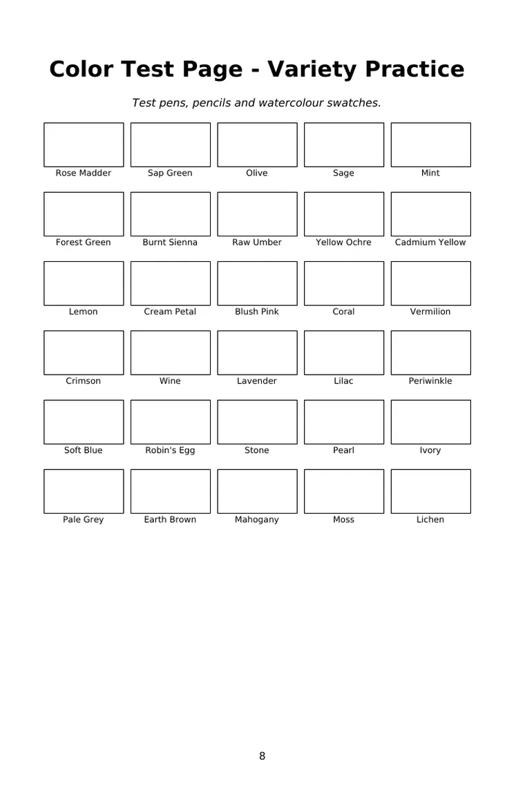 Botanical Garden Coloring Book — 1