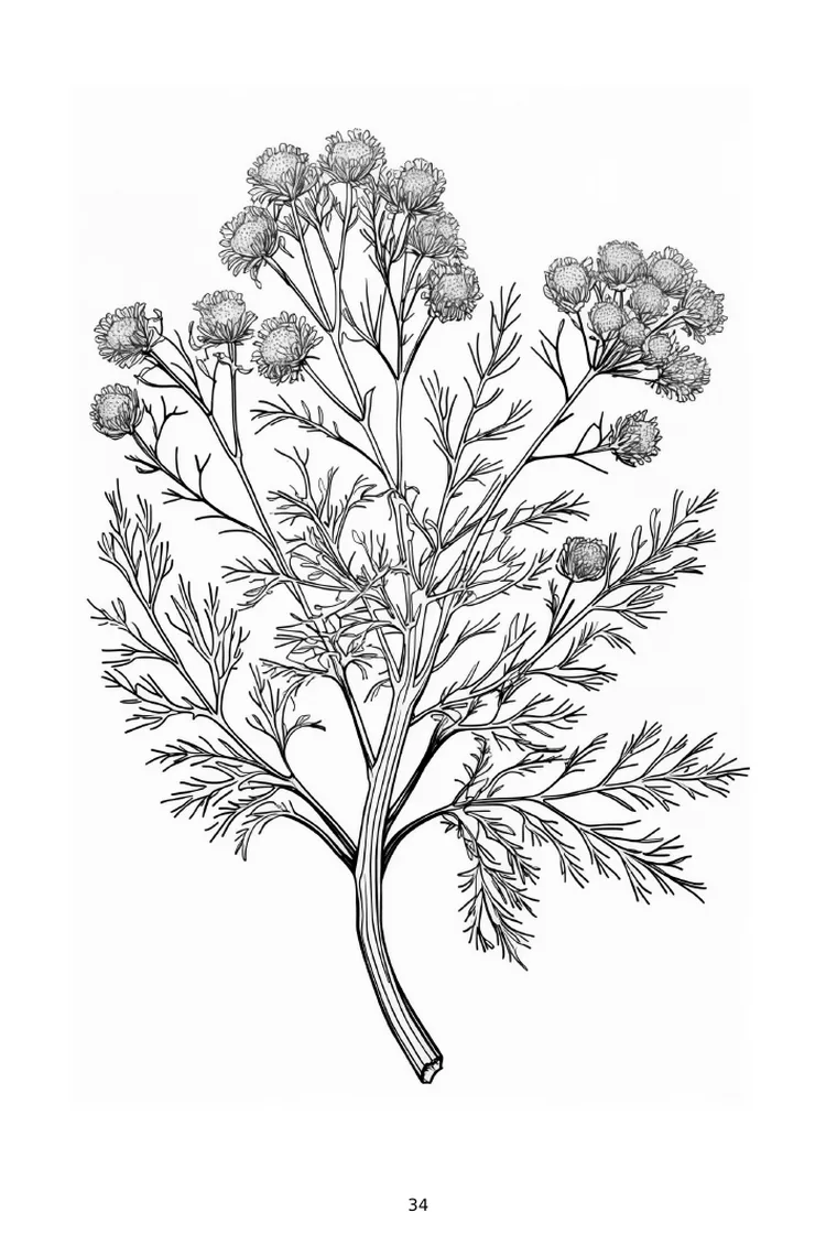 Botanical Garden Coloring Book — 2
