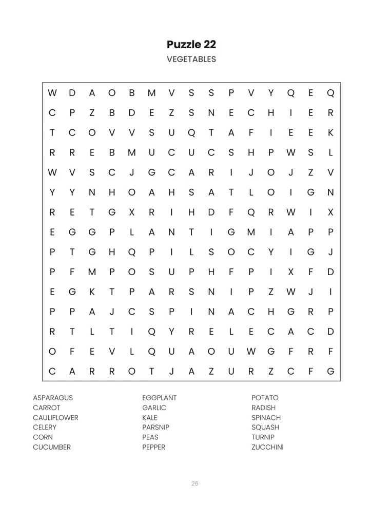 Everyday Word Search — 1
