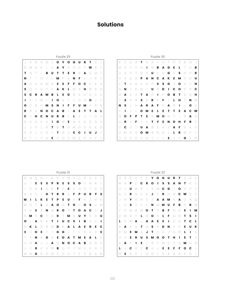 Everyday Word Search — 3