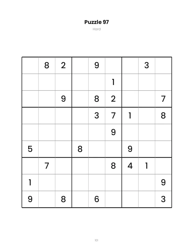 Large Print Sudoku — 3