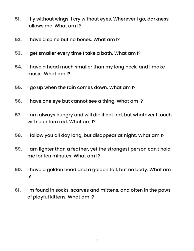 Riddles & Brain Teasers for Seniors — 1
