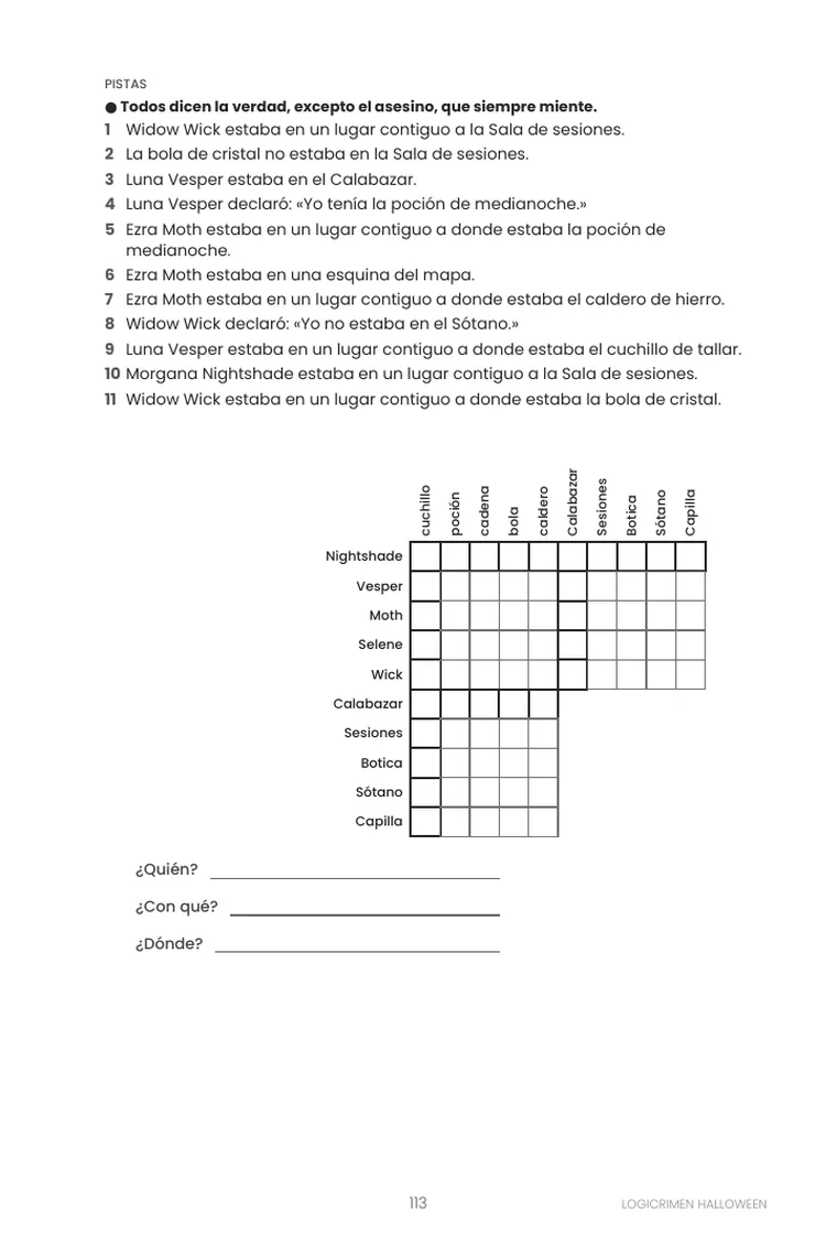 Logicrimen Halloween — 3