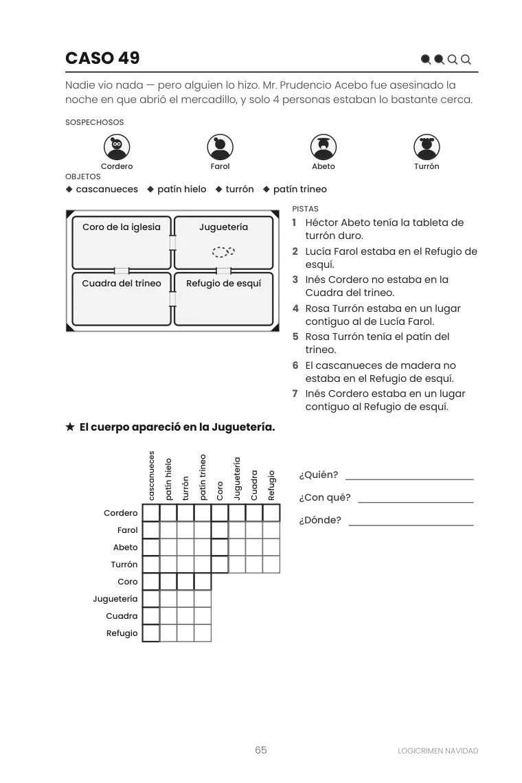Logicrimen Navidad — 2