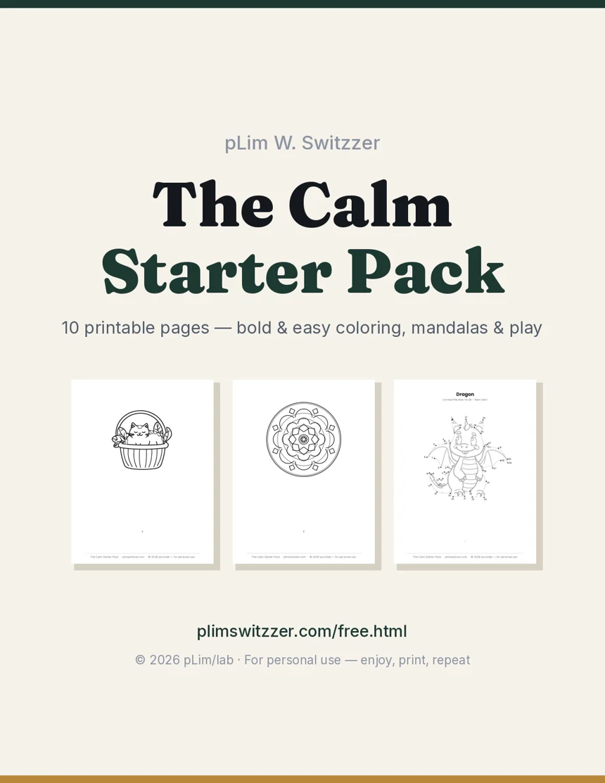 Calm Starter Pack — preview